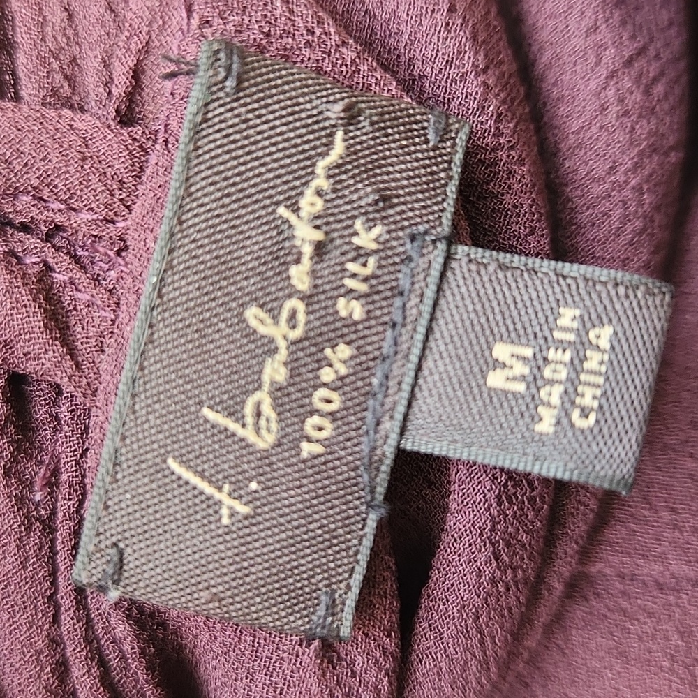 Babaton Silk Purple Blouse - Picture 13 of 13